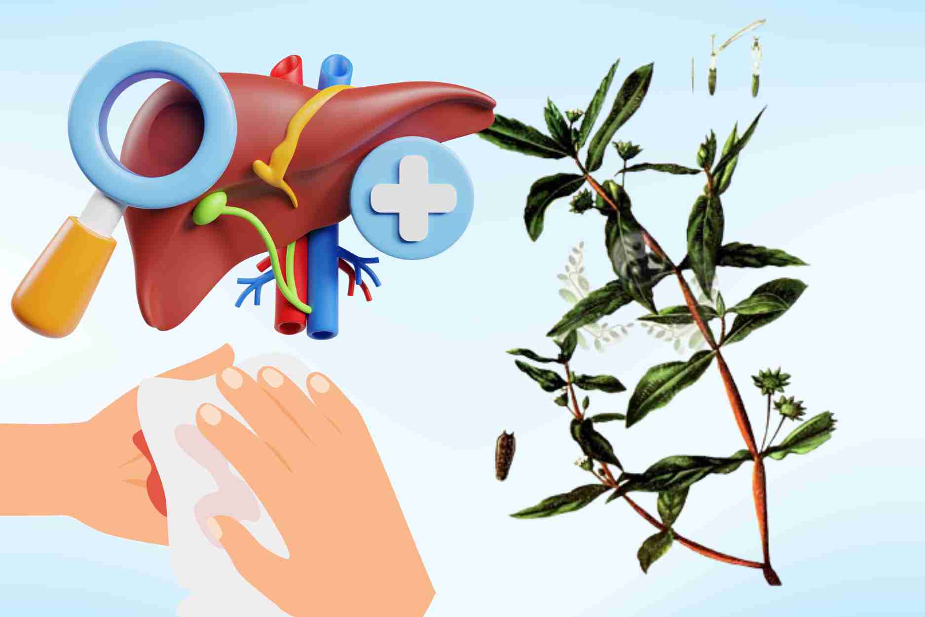 A type of grass that grows wild but is a valuable medicine to protect the liver and effectively stop blood