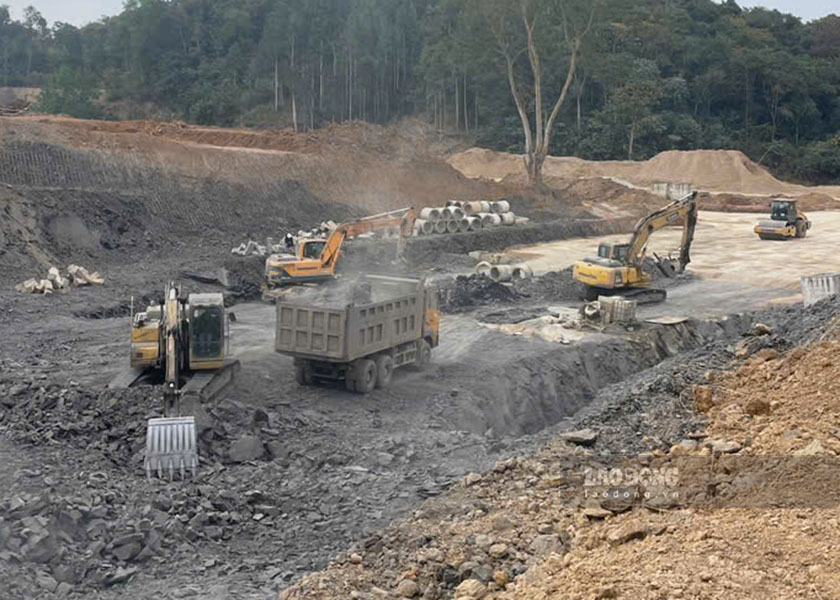 According to the plan, the 1,300 billion VND traffic project will be completed in 2025. Photo: Thanh Binh