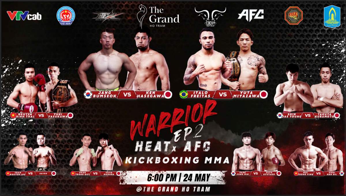 El torneo MMA HeatXAFC Warriors EP2 esta a punto de tener lugar en Ba Ria - Vung Tau prometiendo muchos partidos ardientes. Foto: Phong Le