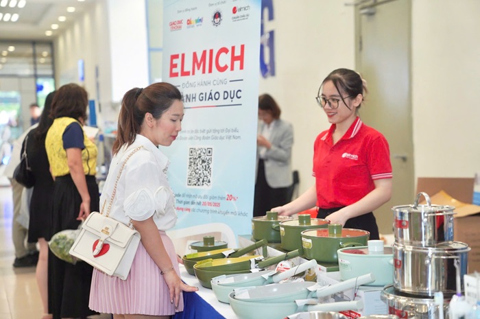 Elmich Viet Nam trong “Ngay hoi Lao dong sang tao” nam 2025. Anh: Elmich Viet Nam
