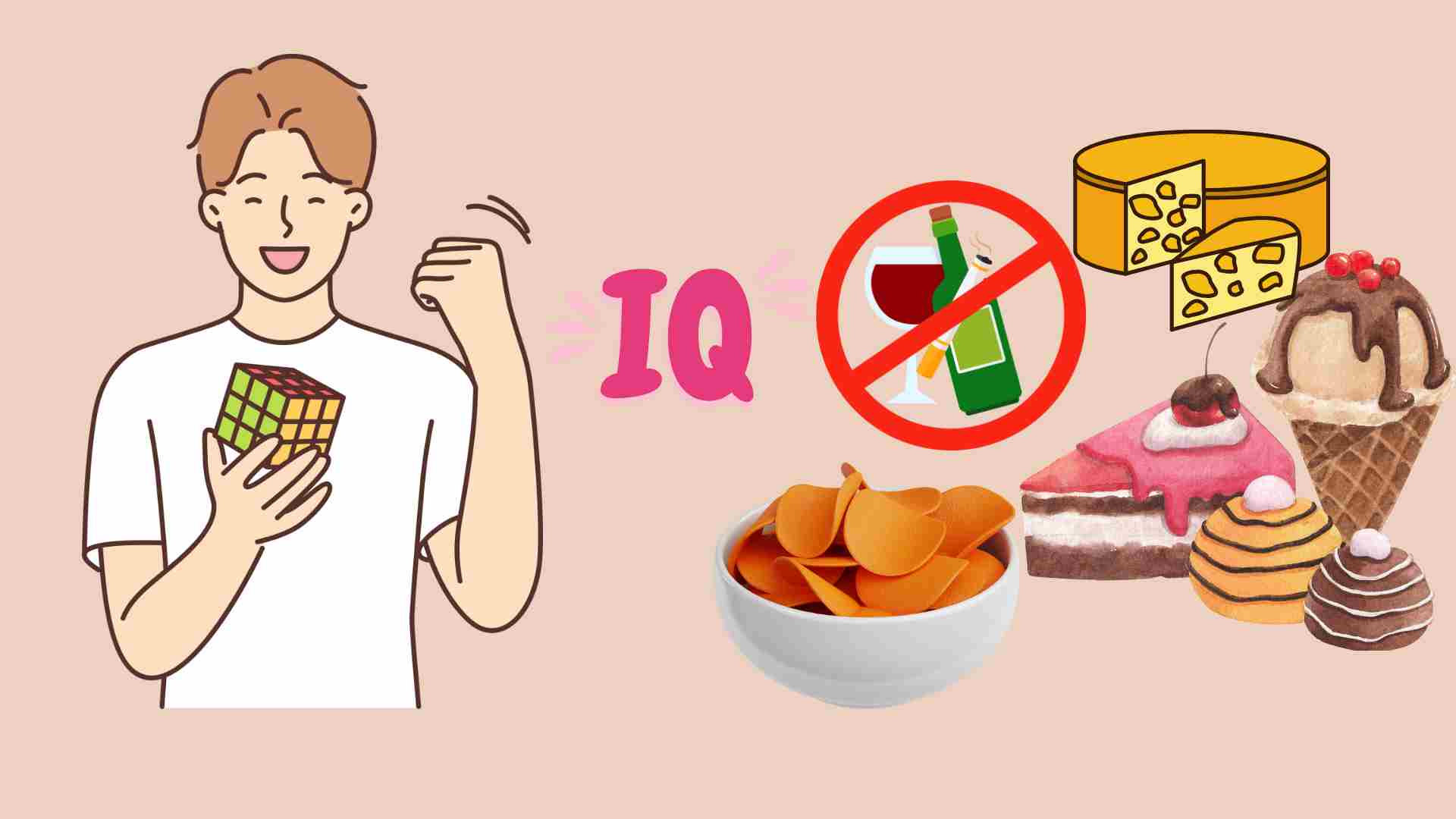 Some foods that affect IQs. Graphics: Ha May