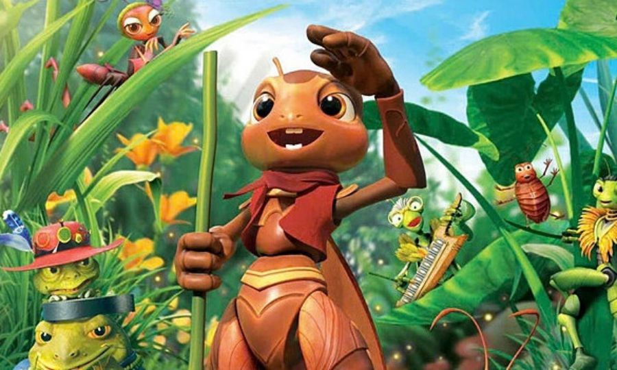 La caricatura "Cricket - Aventura al pueblo fangoso". 
Foto: Representante de la tripulacion proporcionada