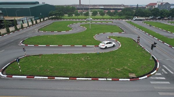Examen de licencia de conducir. Foto: Xuyen Dong