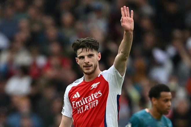 Arsenal can nhung ban hop dong hieu qua nhu Declan Rice. Anh: AFP