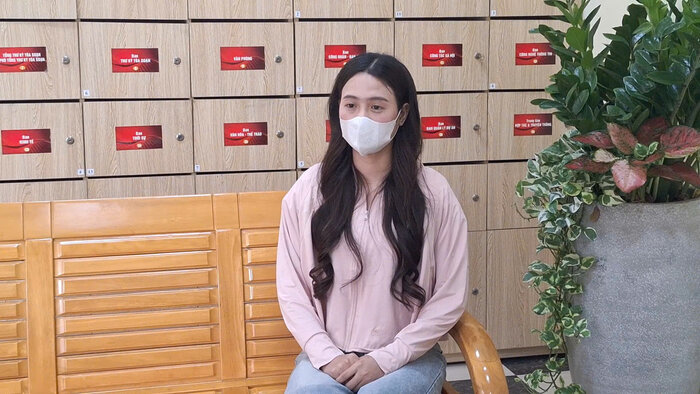Nhiều sinh viên Trường Cao đẳng Kinh tế Công nghệ Hà Nội phản ánh đến Báo Lao Động về việc bất ngờ bị dừng việc học vô thời hạn. Ảnh: PV