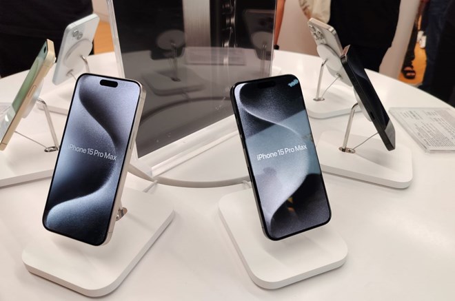 The foldable iPhone product may change the familiar Dynamic Island design. Photo: Nguyen Dang