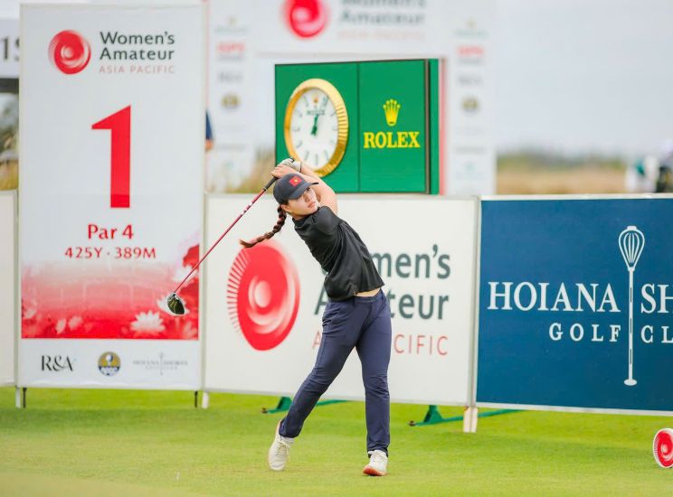 Player Le Chuc An of the Vietnam Golf Team. Photo: Vietnam Golf Association-VGA