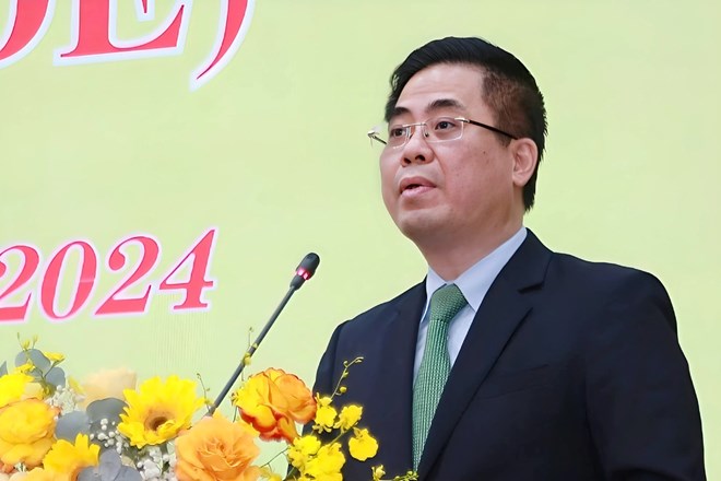 Mr. Nguyen Hong Giang - Chairman of Quang Ngai Provincial People's Committee. Photo: Vien Nguyen.