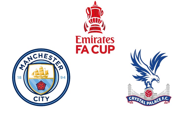 Man City face Crystal Palace in the FA Cup final. Graphics: Van An