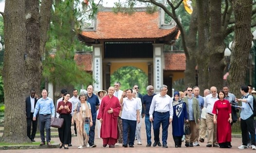 Hải Dương lan tỏa giá trị di sản Côn Sơn – Kiếp Bạc trong chương trình đối ngoại văn hóa 2025. Ảnh: Cổng TTĐT tỉnh Hải Dương