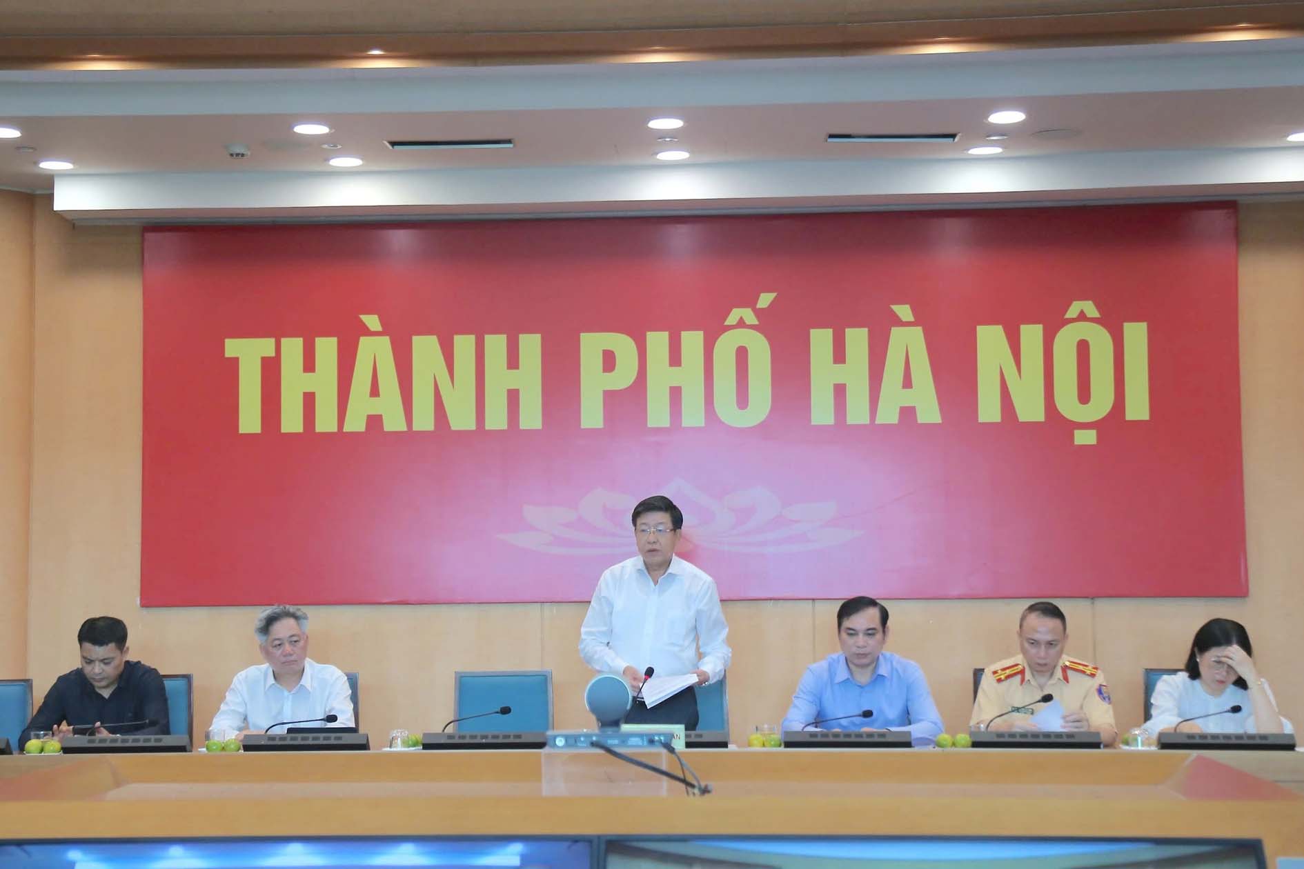Phó Chủ tịch UBND thành phố Hà Nội Dương Đức Tuấn. Ảnh: Tuấn Khải