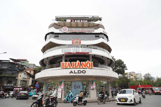Toa nha Ham ca map (Hoan Kiem, Ha Noi). Anh: Khanh An
