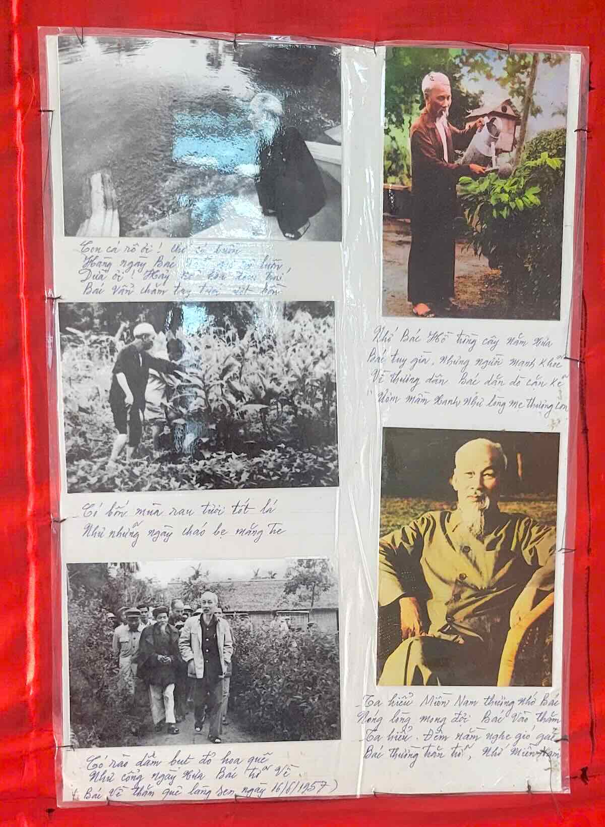 Cac tu lieu duoc ong Phong chu thich cu the. Anh: Cong Sang