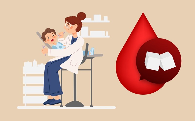 Why children can also have high blood sugar. Graphics: Linh Dan
