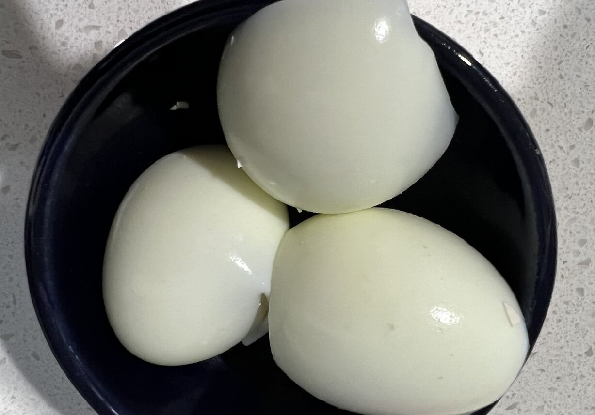 Eggs boiled at the right time will be good for people with diabetes. Photo: Kieu Vu