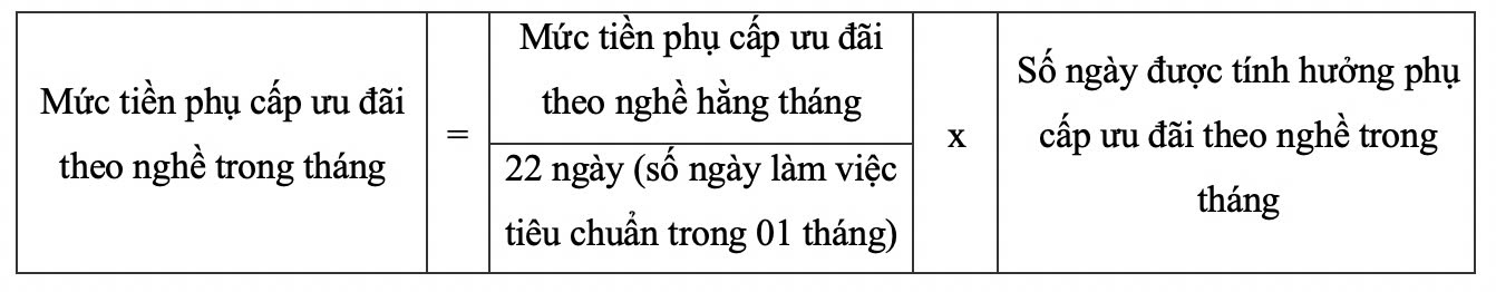Du kien cach tinh phu cap uu dai theo nghe. Anh: Van Trang 