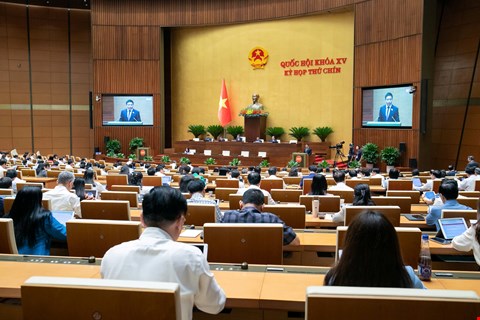 Quang canh phien hop sang 17.5. Anh: Quochoi