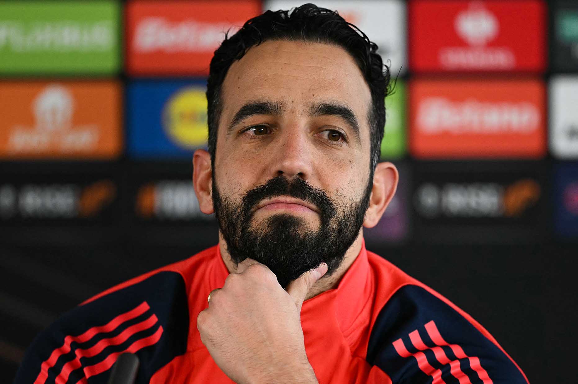 Amorim muon danh cuoc tat ca vao tran chung ket Europa League. Anh: AFP
