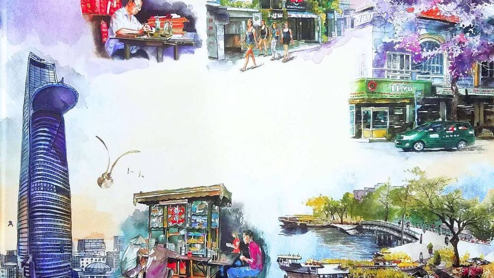 Cuoc thi se giup nguoi dan thanh pho, du khach co co hoi chia se nhung goc nhin rieng ve TPHCM. Anh: BTC