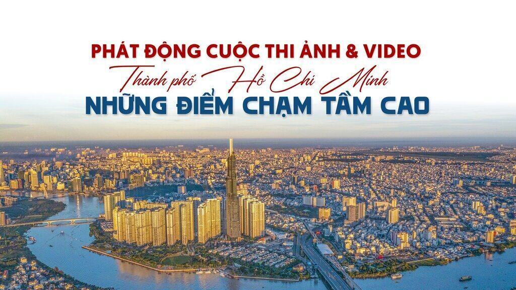 The photo - video contest "HCMC - High-level touches" was officially launched. Photo: Organizing Committee