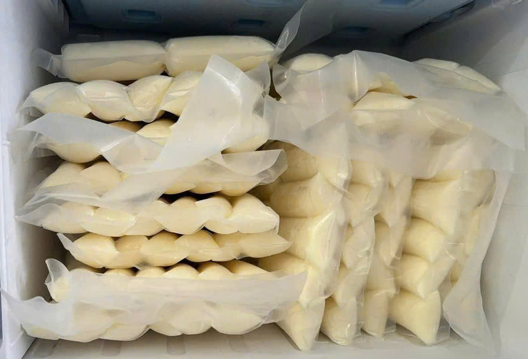 El yogur fermentado natural se usa para desintoxicar el intestino. Foto: Quang Minh.