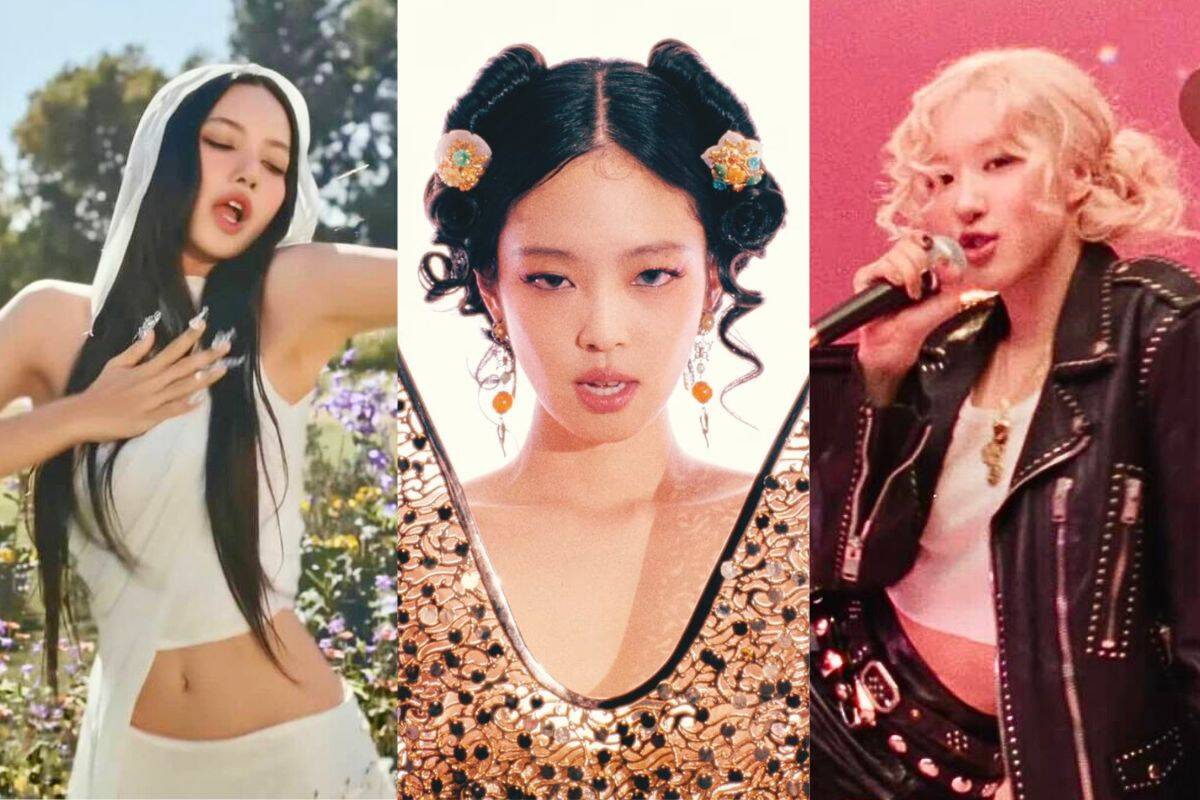 Lisa, Jennie va Rose co nhieu hoat dong quoc te noi bat. Anh: cat tu MV