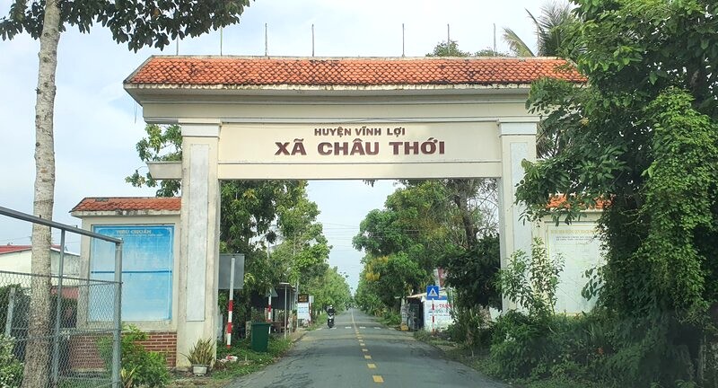 Xa Chau Thoi, huyen Vinh Loi, tinh Bac Lieu. Anh: Nhat Ho
