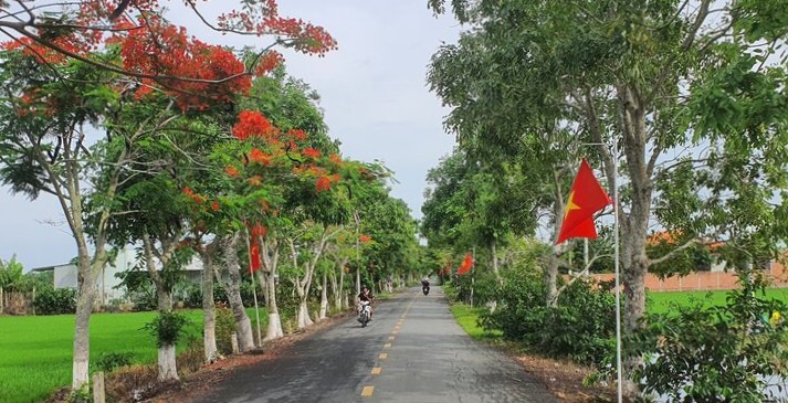Lay ngay sinh nhat Bac dac ten duong vao Den tho Bac tai Bac Lieu. Anh: Nhat Ho