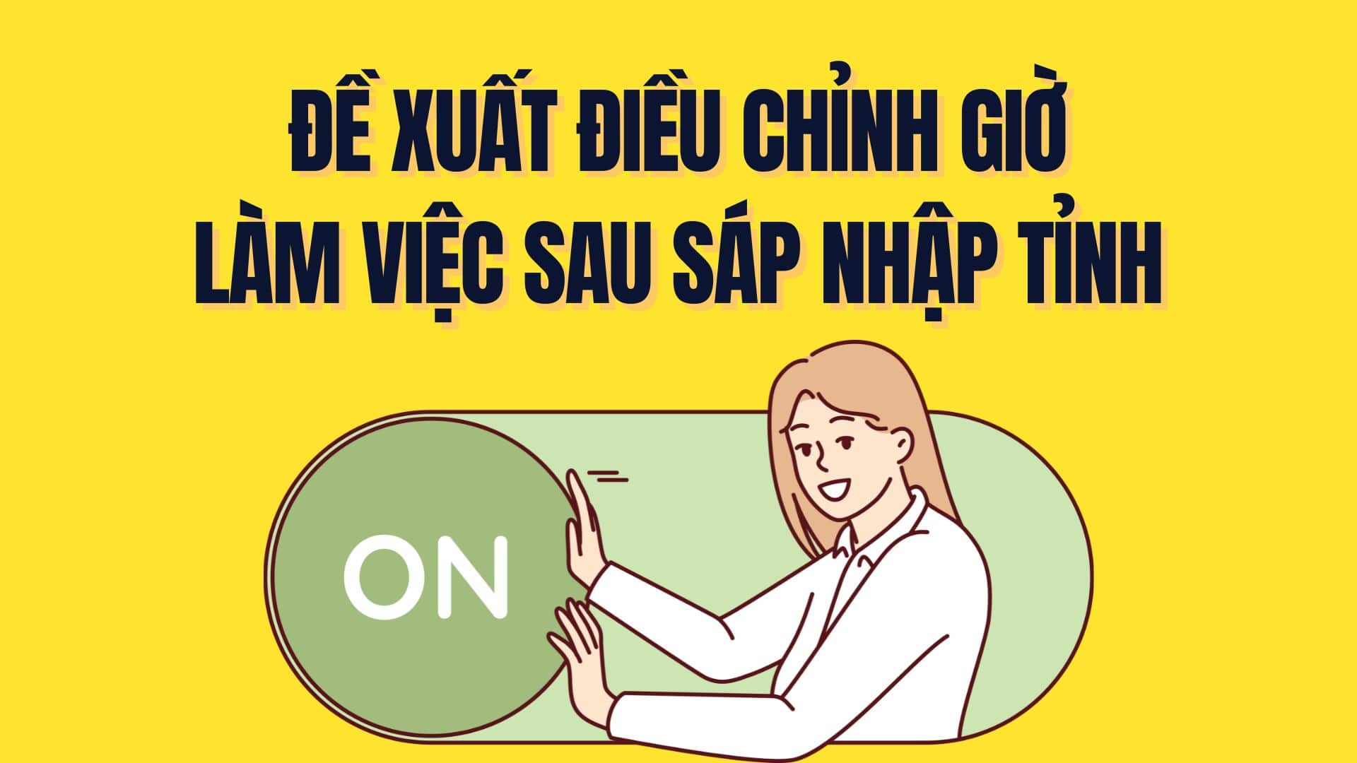 La nueva propuesta del Comite Permanente del Comite del Partido de la Ciudad de Da Nang, el ajuste de las horas de trabajo despues de la fusion de la provincia debe garantizar el cumplimiento de la ley, tanto que muestre la humanidad, la viabilidad y la alta productividad, cumplen con los requisitos de servir a las personas y las empresas en nuevas condiciones. Graficos: Tra mi
