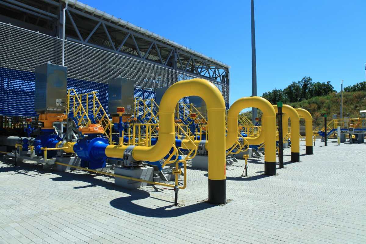 The TurkStream pipeline still carries Russian gas to Europe. Photo: Gazprom