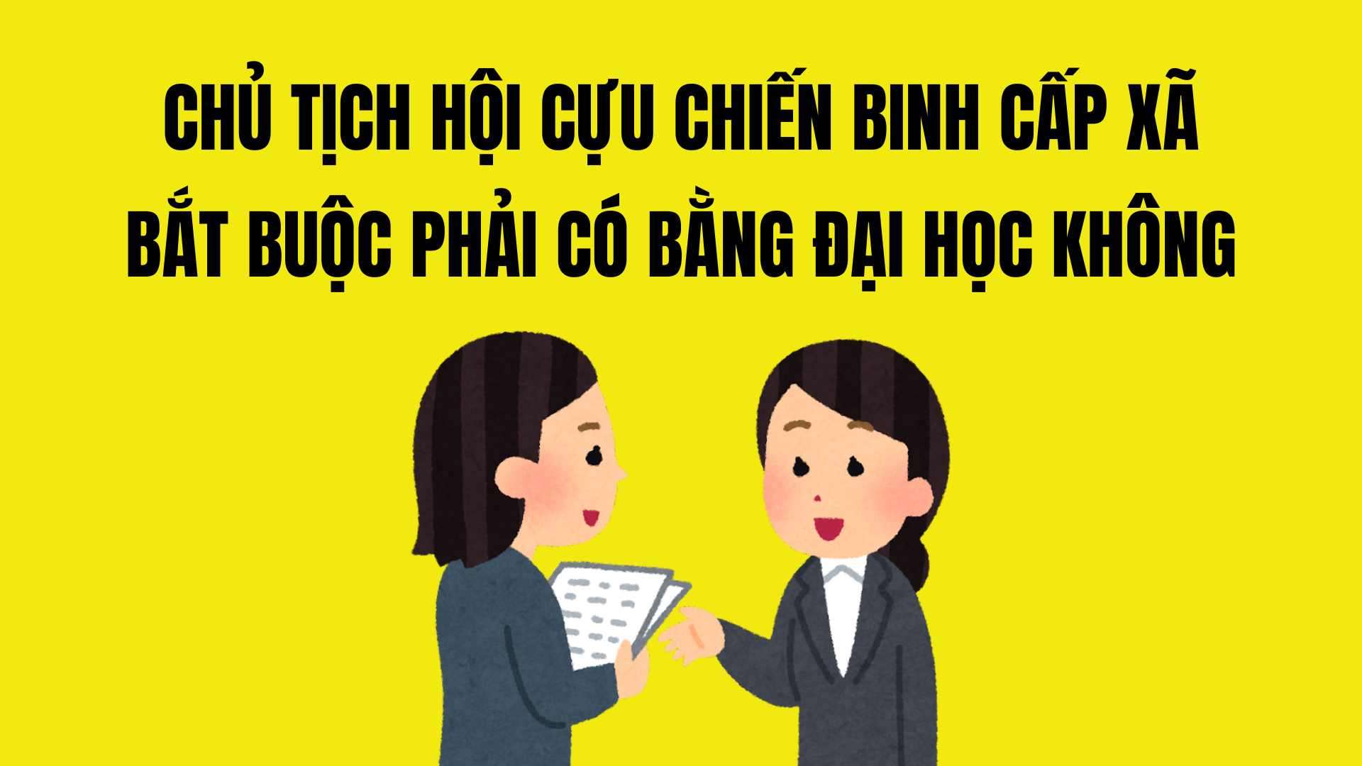 Presidente de la Asociacion de Veteranos