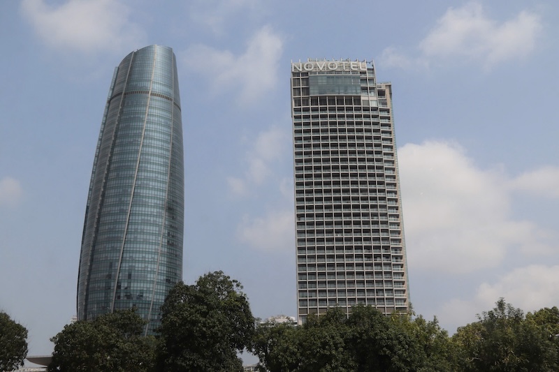 Centro de Administracion de la Ciudad de Da Nang (edificio de alto nivel izquierdo). Foto: Nguyen Linh