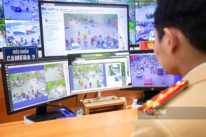 La policia reviso las penalizaciones frias en Hanoi. Foto: para el
