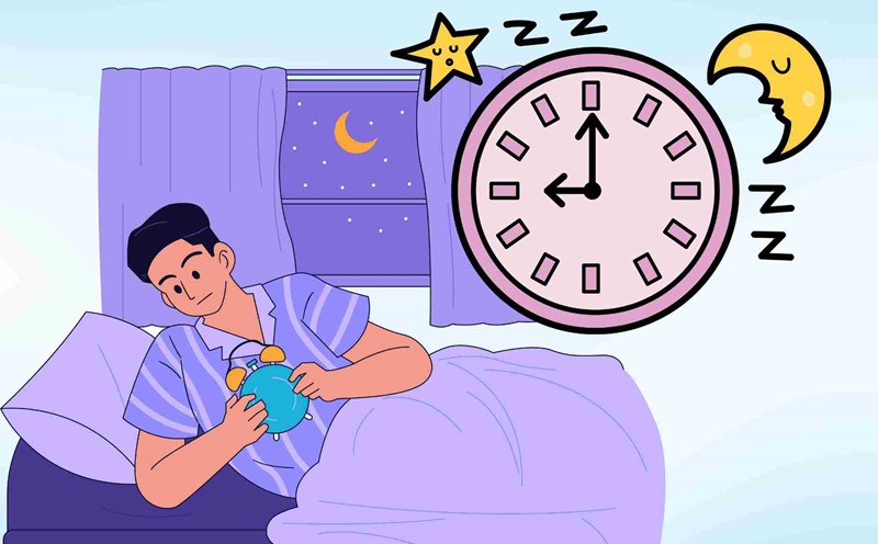 Best and best sleeping position for people with high uric acid. Graphics: Dinh Dinh