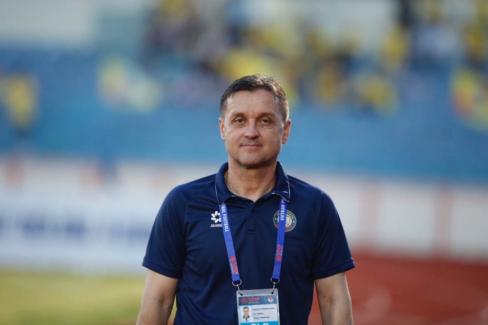 Thanh Hoa Club continues to trust coach Tomislav. Photo: THFC