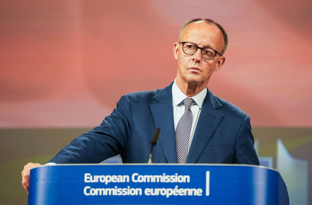 Thu tuong Duc Friedrich Merz. Anh: Xinhua