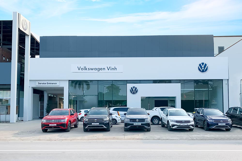 Volkswagen Vinh officially comes into operation. Photo: Volkswagen Vietnam
