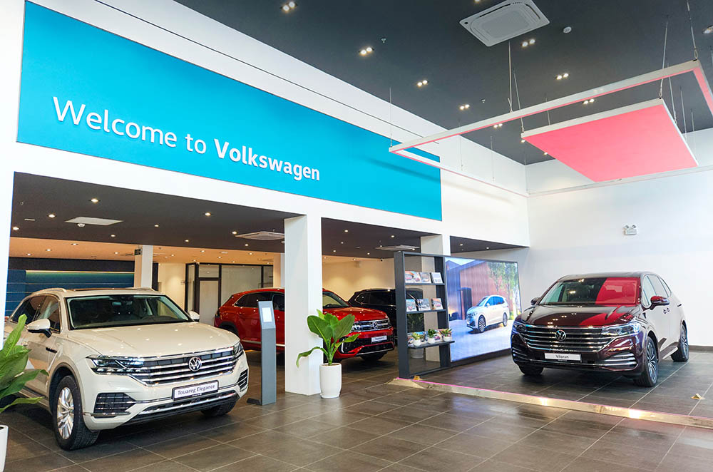 Volkswagen Vinh duoc xay dung theo mo hinh 4S toan dien. Anh: Volkswagen Viet Nam