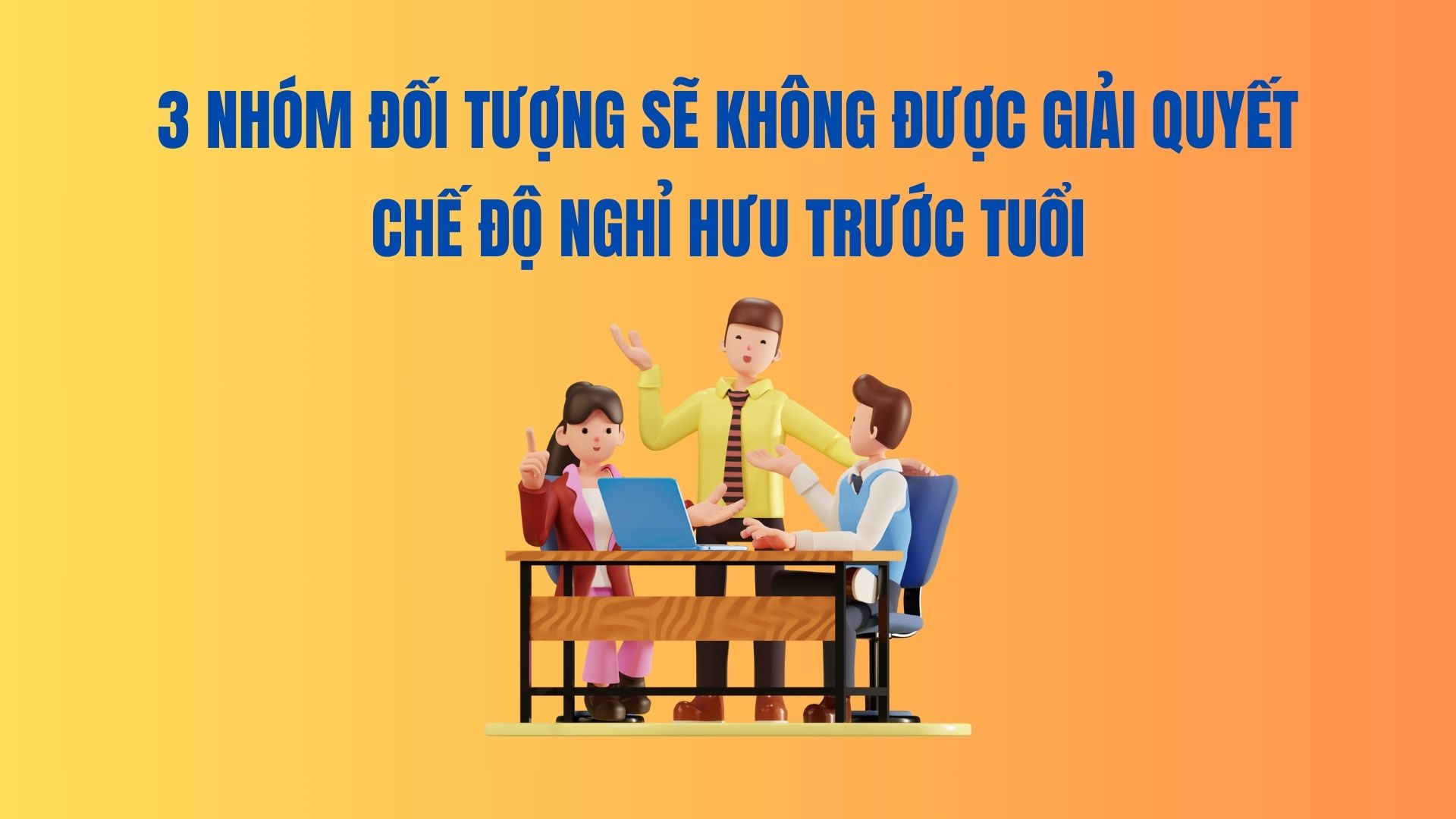 Los grupos de sujetos no deben resolver el regimen de jubilacion antes de la edad