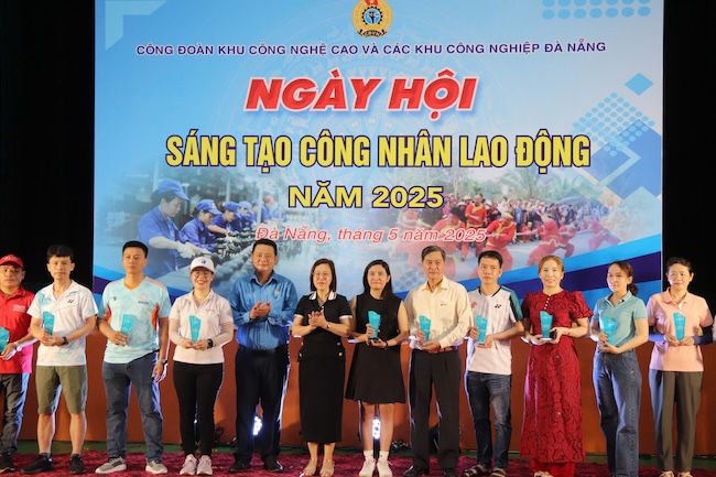 Ngày hội sáng tạo công nhân 2025. Ảnh: Nguyễn Linh
