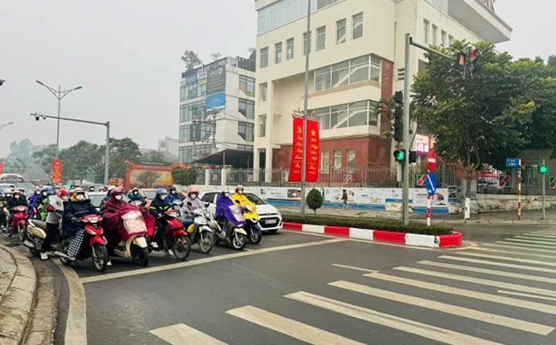 Fine cameras in Vinh Phuc. Photo: Vinh Phuc Police