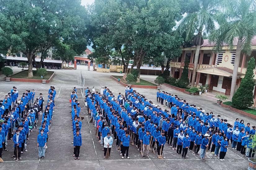 2 high schools in Dien Bien have been invested with nearly 30 billion VND for renovation. Photo: Thanh Chan High School