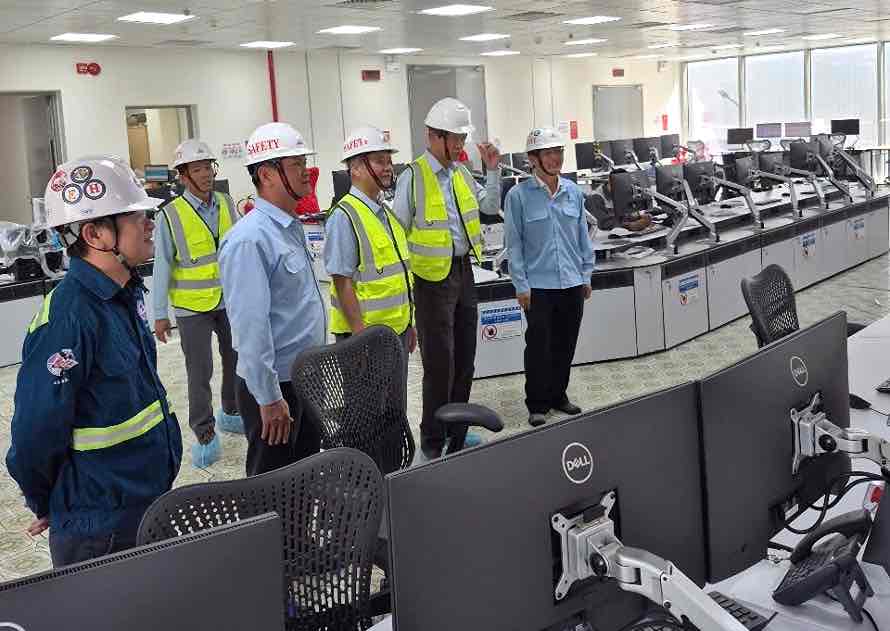 Hoi dong kiem tra nha nuoc kiem tra cong tac chat luong tai cong truong thang 3.2025. Anh: PV Power
