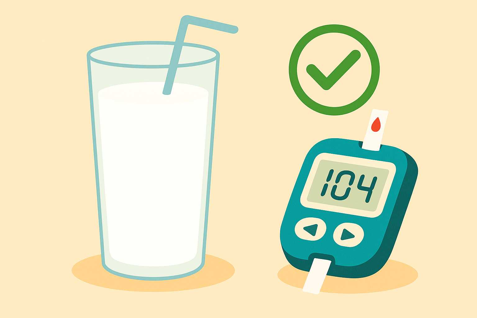 Drinking milk at the right time and choosing the right type helps stabilize blood sugar. Graphic photo: Hoang Loc