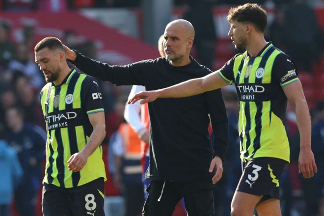 Man City co nam thu hai lien tiep thua o tran chung ket FA Cup. Anh: AFP