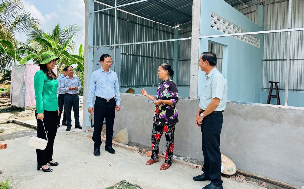 Soc Trang da co hon 7.000 can nha duoc hoan thanh. Anh: Quang Thuan