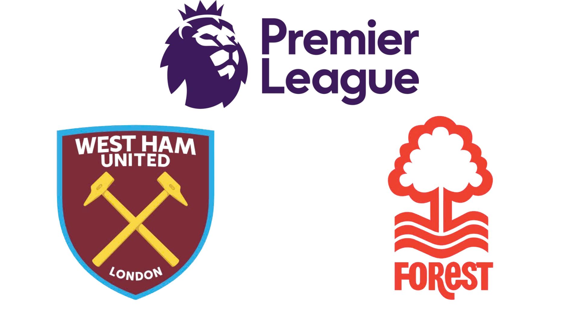 West Ham se enfrento a Nottingham Forest en la Premier League.  Graficos: Van An