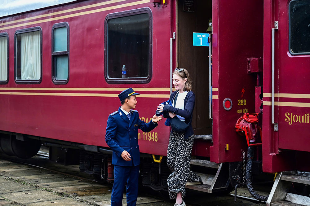 El transporte ferroviario debe garantizar las condiciones de seguridad para la prevencion de incendios de acuerdo con la ley ferroviaria. Foto: Nguyen Minh Toan