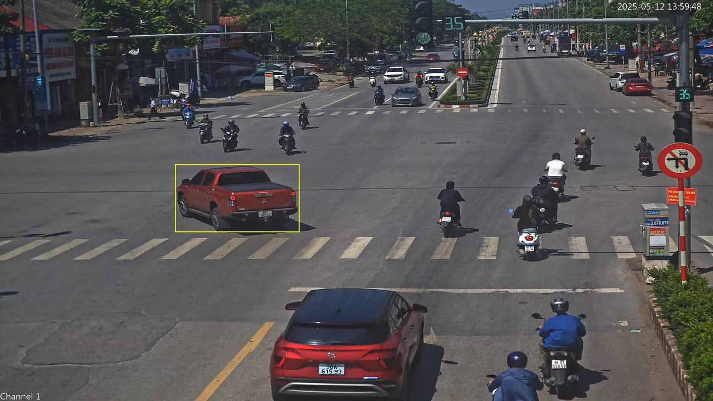 Medios de multas frias (mar dorado) en Bac Giang. Foto: Policia de la provincia de Bac Giang