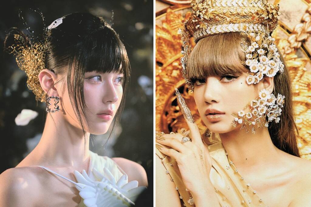 Miyeon (izquierda) fue ayudado por Lisa despues de dejar YG. Foto: Album We Are, MV Lalisa